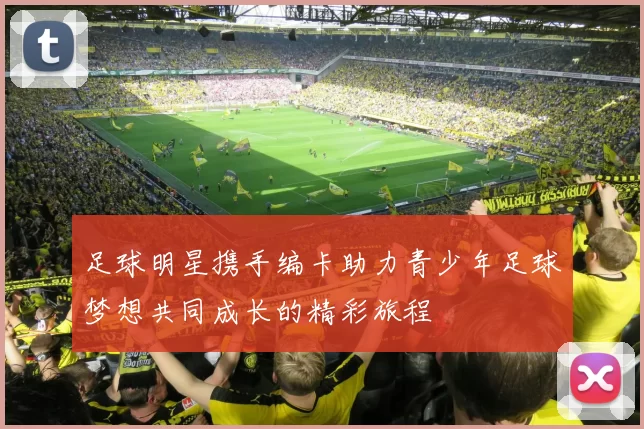 足球明星携手编卡助力青少年足球梦想共同成长的精彩旅程
